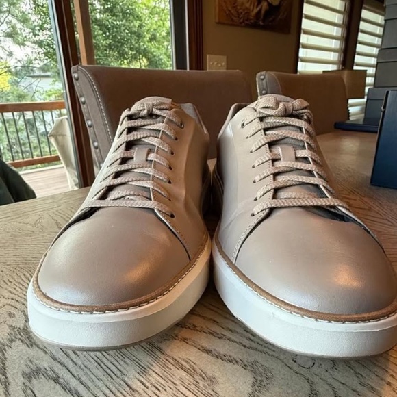 Cole Haan Grandpa Top Spin Sneaker Dune Truffle size 14M - Picture 1 of 5